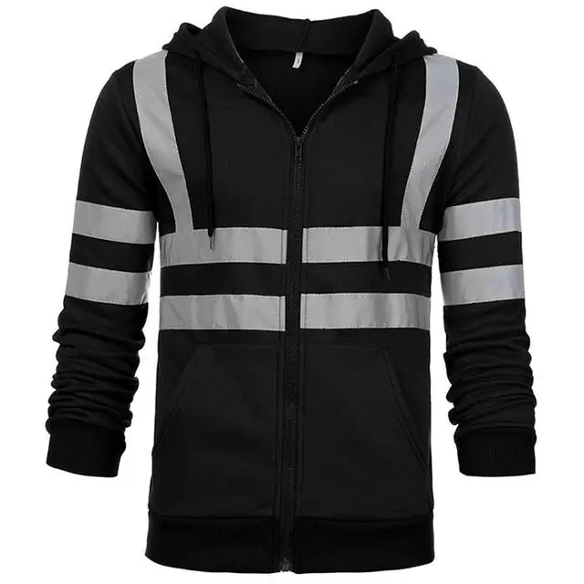 Safety Reflective Sweatshirt Hoodie - Image 7