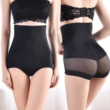 Lce шелк тонкий срез сетка дышащий бедра Пуш Ап Высокая талия живот брюки послеродовые формирования тела под брюки нижнее белье