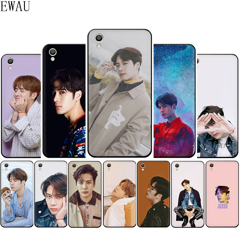

EWAU GOT7 Jackson Wang Silicone phone case for OPPO R17 R15 F11 F9 Pro R11s A77 R11 R9s F9 F7 A73 A83 A59 A39 A5