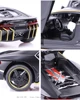 LP770 1:32 Car Alloy Sports Car Model Diecast Sound Light Super Racing Lifting Tail Car Wheels Toys For Children Christmas gift ► Photo 3/6