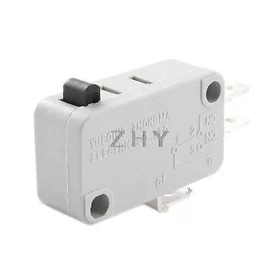

AC250V 15A SPDT 3-Pin Memontary Push Button Actuator Micro Switch White