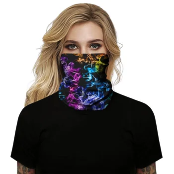 

Star Digital Printed Half Breathable Riding Hiking sun-proof sand-proof Face Cover Removable Fishing Scarf