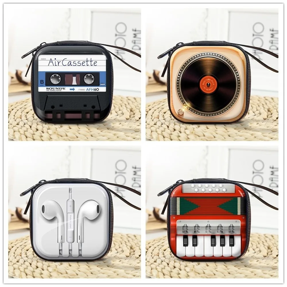 

Unisex Retro Coin Purses 2020 New Square Shape Cartoon Printed Girls Wallets Mini Purse Card Holder Small Wallets Children Gifts