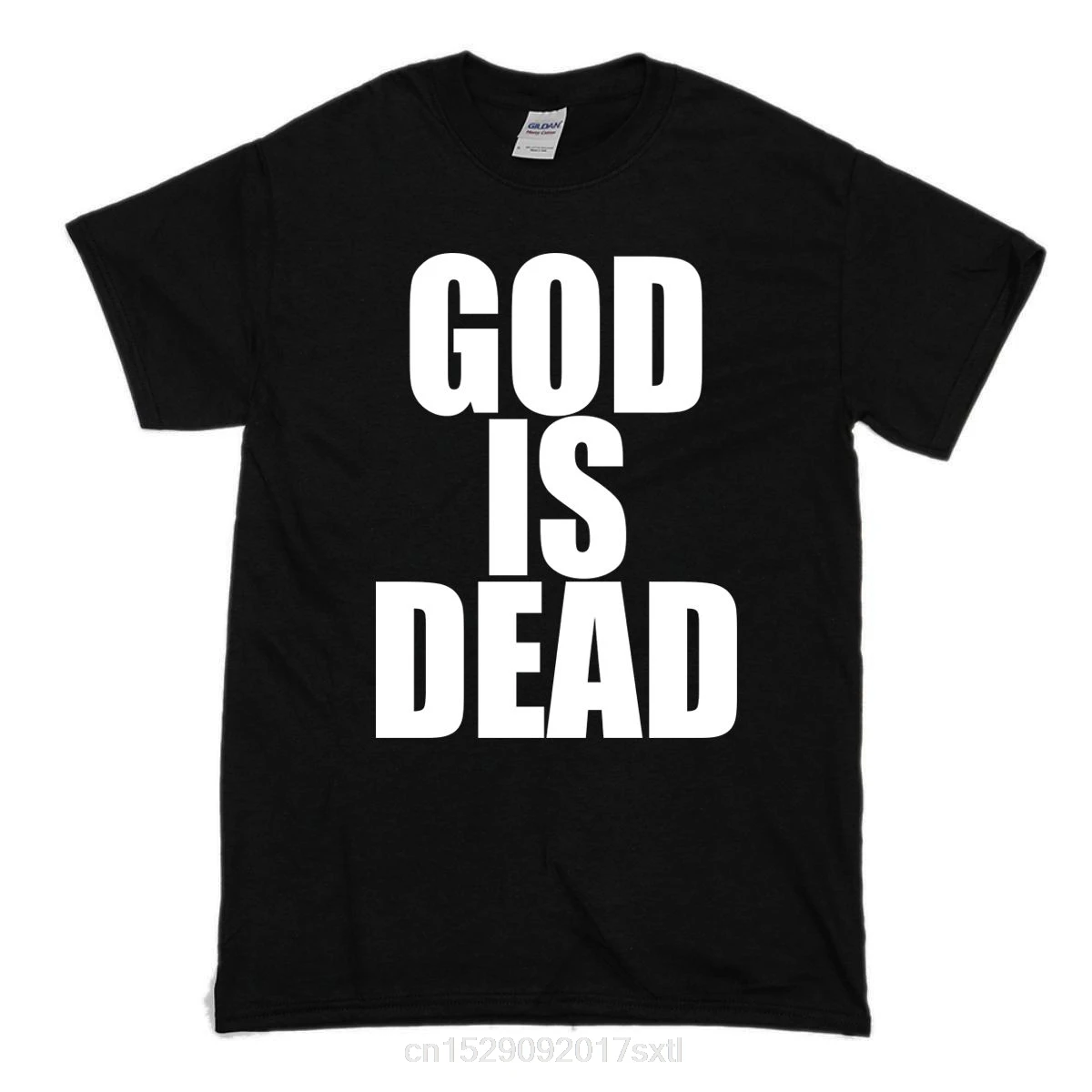 God Is Dead - Nihilist Satan футболка с пентаграммой Металл ужас 666 NicheCool Повседневная