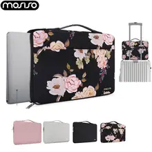

MOSISO Fashion Laptop Sleeve Briefcase for 13 14 15 16 inch Macbook Pro Air Touch Bar A2141 Case 2019 Notebook Handbag Belt New
