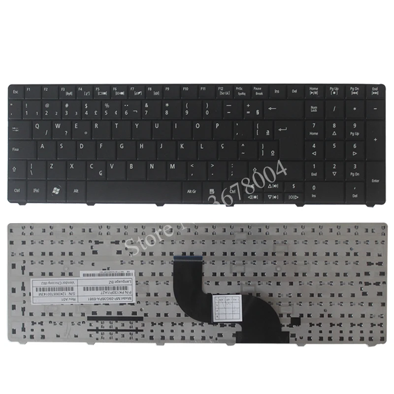 Новый ДЛЯ ACER E1 571G 521 531 571 531G Бразилия клавиатура ноутбука BR|laptop keyboard|brazil keyboarde1-571