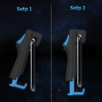 

Mobile Phone Game Controller Button Four-finger Auxiliary Handle Shooter Gaming 85WD