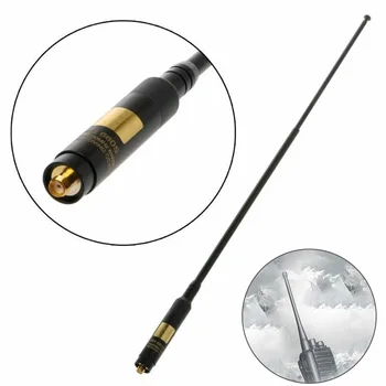 

RH-660S Replacement Parts High Metal Stable Signal SMA Female Antenna Walkie Talkie Telescopic Adjustable For Baofeng UV5R