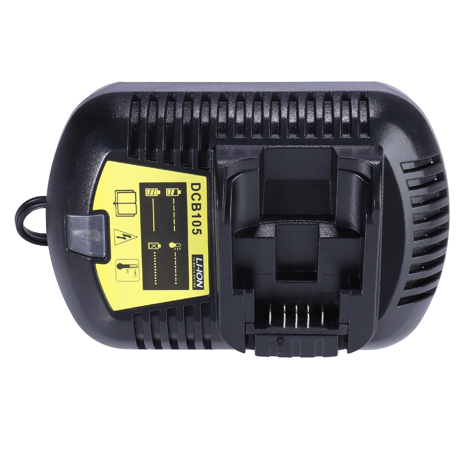 Carregador de Bateria para Dewalt Dcb206 Dcb205 Dcb201 Dcb203 - Carregador Dcb101 Dcb107 Dcb112 Dcb115 Dcb105 Dcb180 Dcb120 Dcb127 Dcb200 - Image 5