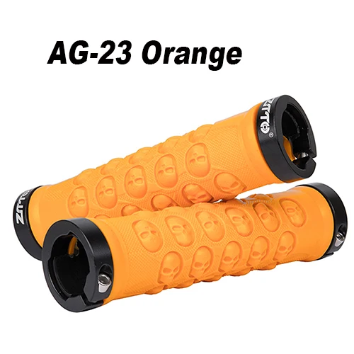AG-23 Orange MTB ручка велосипедного руля складной горный велосипед руль ручки противоскользящие Велоспорт Ручка Запираемые части велосипеда - Цвет: AG-23 Orange