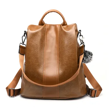 

Backpack women 2020 new Korean fashion simple college style travel wild backpack