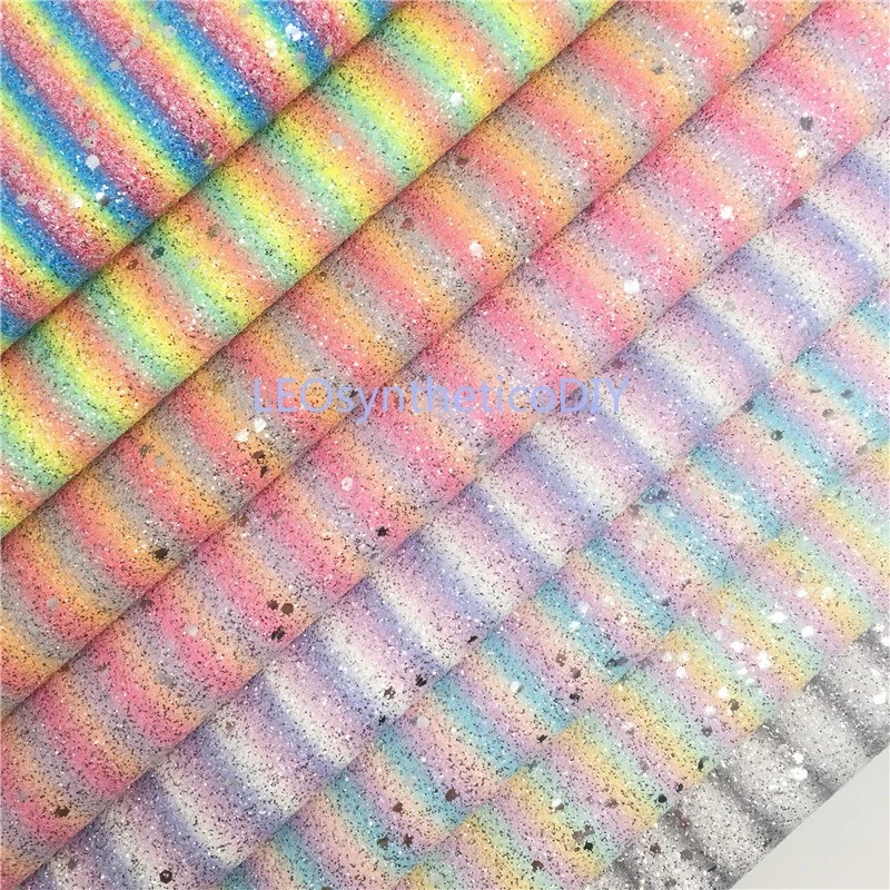 1 шт., 21X29 см, блестящая ткань, плотная блестящая кожа, блестящая полоска, кожаные листы для изготовления луков, LEOsyntheticoDIY T368A
