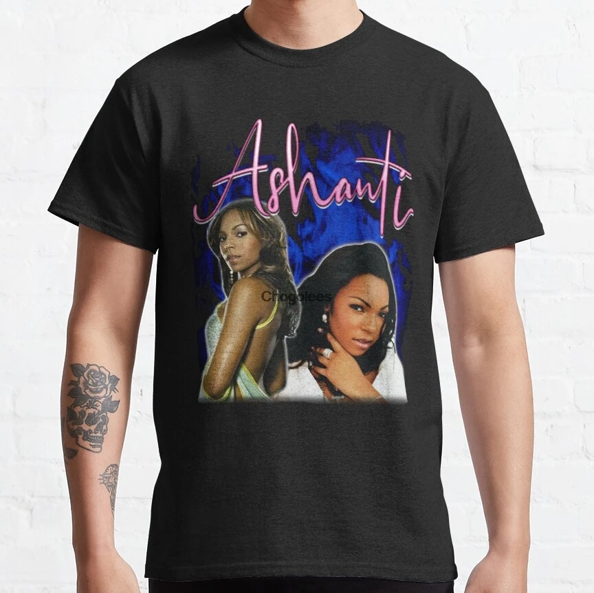Men T Shirt Ashanti Vintage Women 
