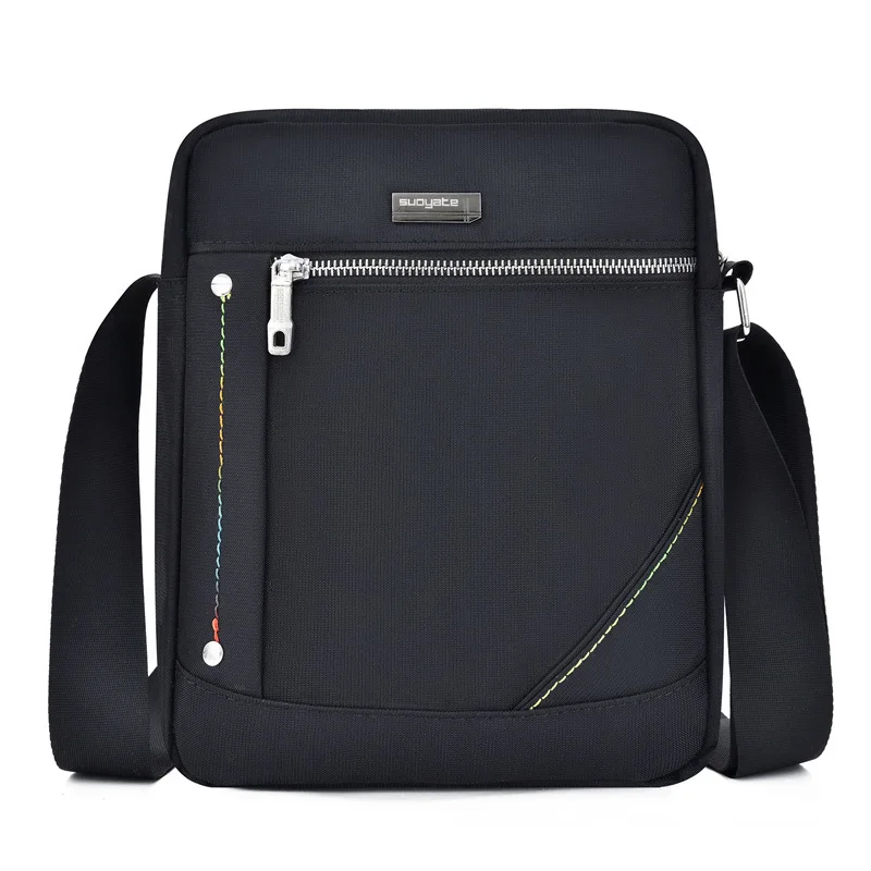 

Business Casual MEN'S Single-shoulder Bag Waterproof Nylon Bag Versatile Outdoor Travel Commuter Bag Fashion Messenger Backpack