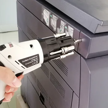 

Mini Rechargeable Drill 220V Household Office Pistol Type Handle 150*125mm Gray Easy Operation High Quality Electric Screwdriver