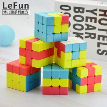 

Lefun 3x3x3 Magic Cube 3layer Speed Cube Stickerless Cube Toys Magico Cuobs 3x3 Cube Kids Toys for Children Educational Toys