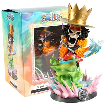 

Anime One Piece Brook Sanji Nami Roronoa Zoro Franky Usopp Ver.GK PVC Action Figure Collectible Model Kids Toys Doll Gift