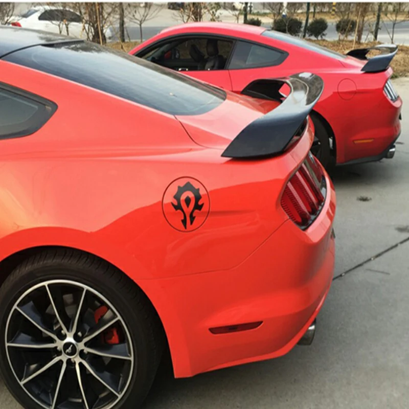 Высокопрочный и качественный материал ABS для Ford Mustang 4 segment GT спойлер заднего крыла