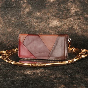 

Test Cobbler Legend Women Purses Long Genuine Leather Wallet Ladies Clutch Bags With Phone Holder Card Holder Coin Walet