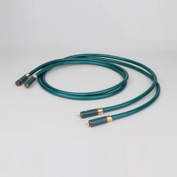 

Hifi Ortofon RCA Cable Hi-end CD Amplifier Interconnect 2RCA to 2RCA Male Audio Cable RCA male to male cable