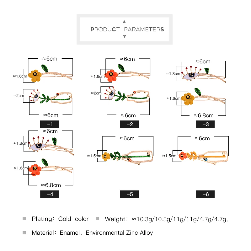 Kissme два типа уникальные многоцветные эмалированные Цветы сглаз брошь и Заколки для женщин Подарки модные золотые ювелирные изделия