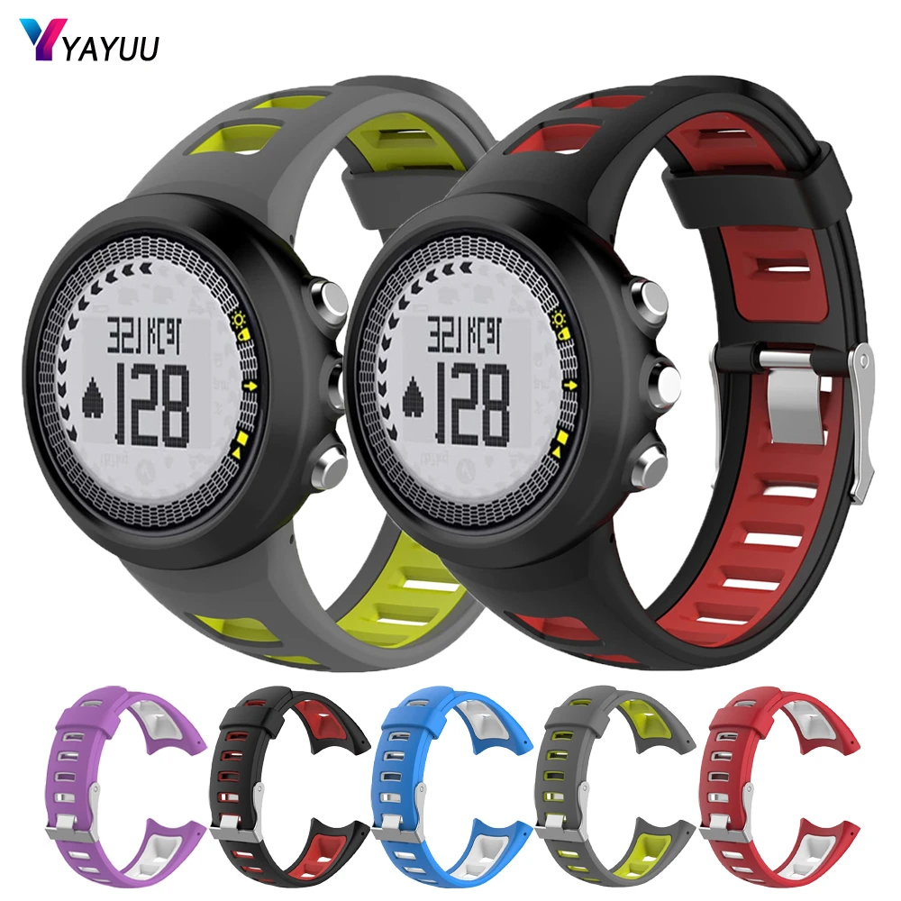 YAYUU Silicone Breathable Sport Watch Band For Suunto Quest M1 M2 M4 M5  Series Rubber Replacement Wristband Strap Accessories|Smart Accessories| -  AliExpress