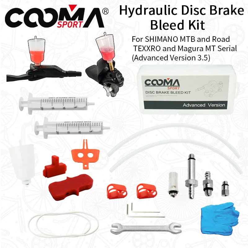 Hydraulic Brake Bleed Kit For Shimano Magura Txktro Hydraulic Brake