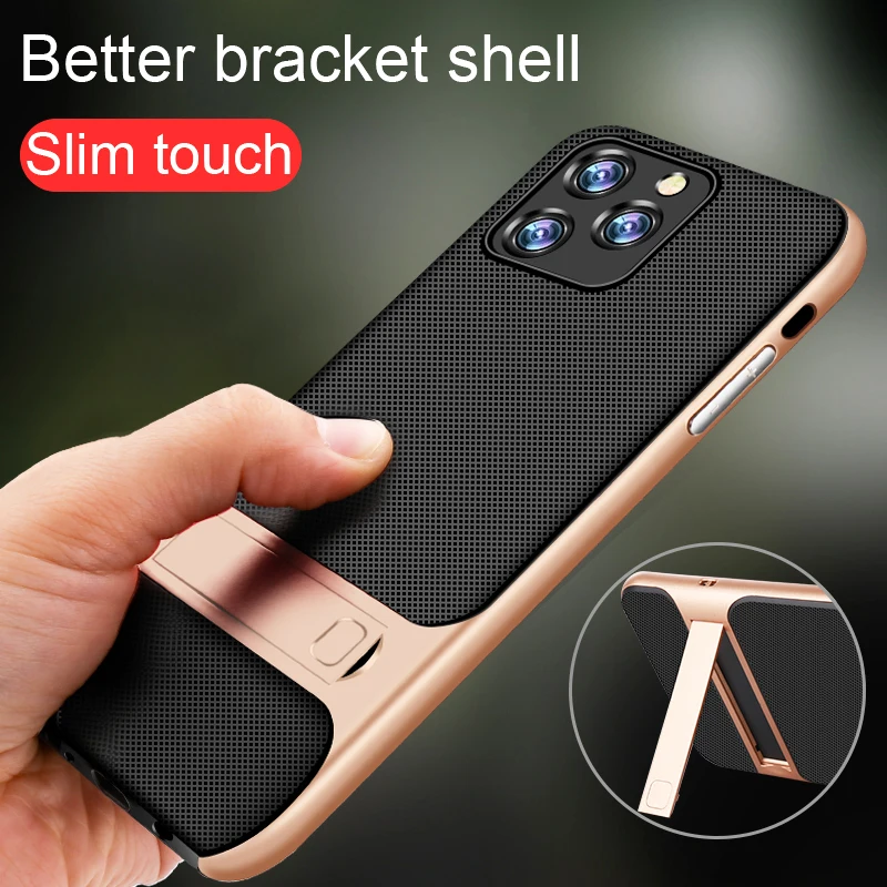 Чехол CAPSSICUM с откидной ножкой для iPhone 12 Mini Pro Max чехлы из поликарбоната мягкий