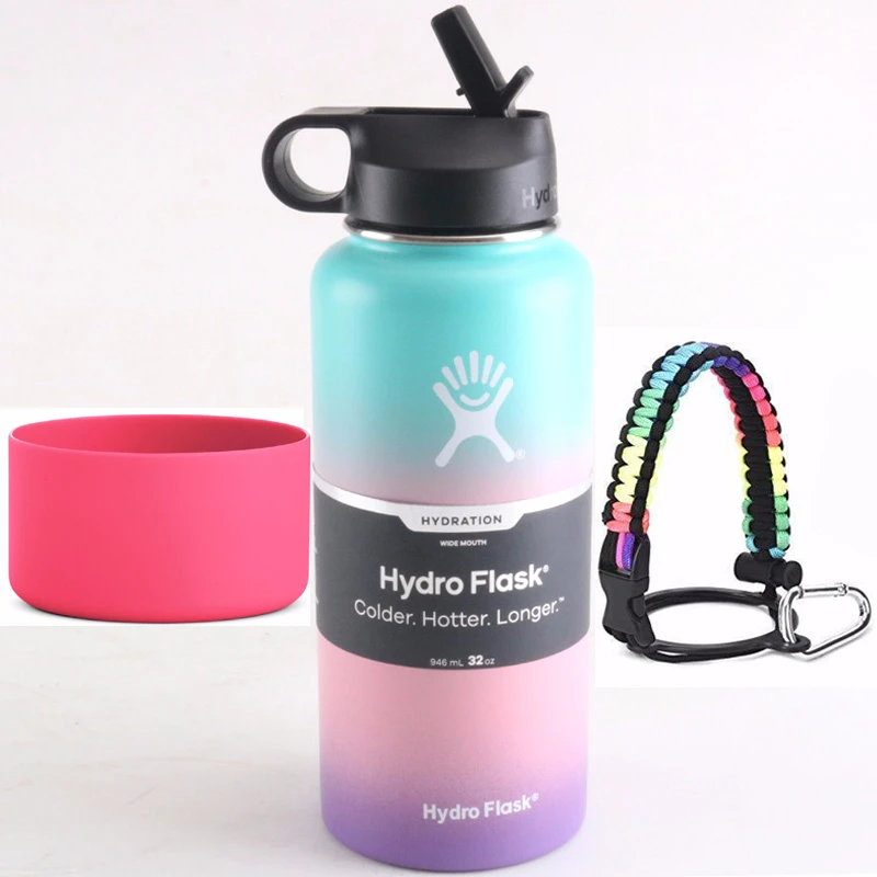 hydro flask double wall vacuum insulated stainless steel sports water bottle