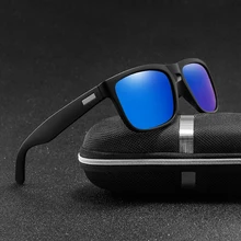 Брендовые мужские поляризованные солнцезащитные очки UV400 Зеркальные Солнцезащитные очки мужские солнцезащитные очки для вождения UV400 оттенки очки gafas de sol hombre