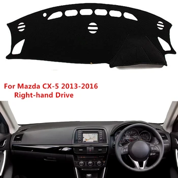 

Right-hand Drive Super Soft Anti-slip Car Dashboard Cover For Mazda CX-5 (2013-2018) Auto DashMat Sun Shade Pad