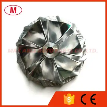 

T04E 62.24/82.00mm 6+6 blades Racing Turbo Billet compressor wheel/Aluminum 2618/Milling wheel for turbocharger Cartridge/CHRA