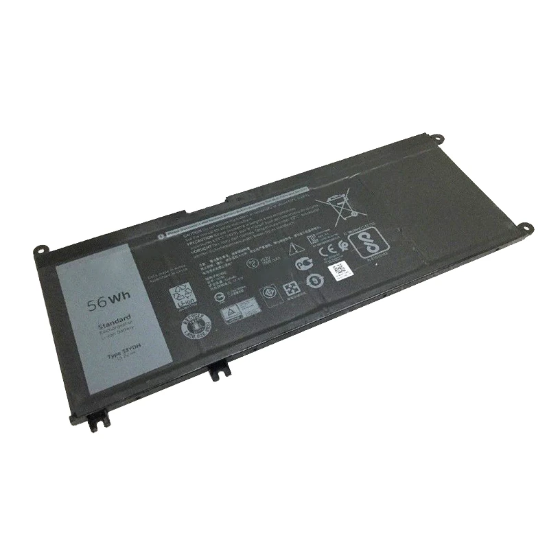 7XINbox 56Wh 15,2 в натуральная 33YDH ноутбук Батарея для Dell Inspiron 17 7778 7779 7773 15 7577 G3 15 3579 17 3779 P30E серии