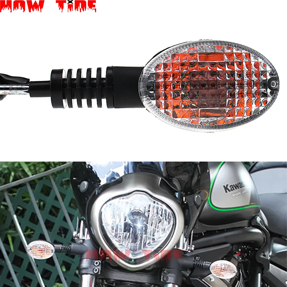 

Motorcycle front/rear turn signal indicator flashing light bulb for KAWASAKI EX250R NINJA 250R KLX250S VN 650 Vulcan S