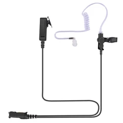 Xpr3300 XPR3300e Xpr3500 XIR P6620 P6600 E8600 Kit d'écouteurs de Surveillance Radio bidirectionnelle à 2 fils pour Motorola walkie talkie 