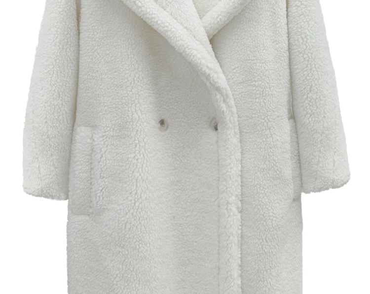 women's clothing winter outerwear coats new lambs wool coat female Korean loose coat 1018