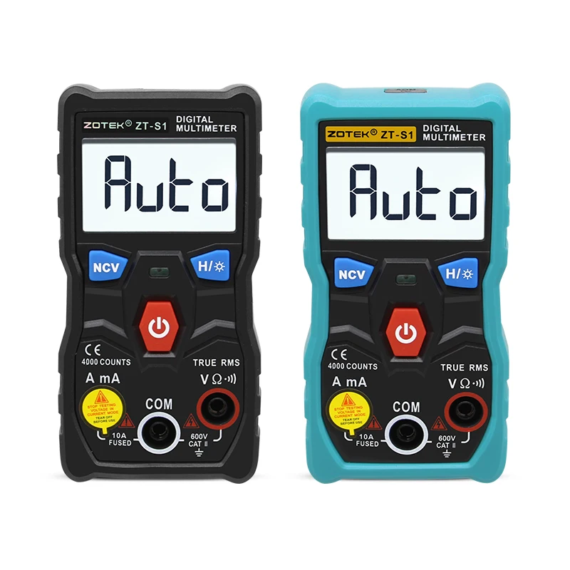 Цифровой мультиметр тестер autoranging True rms automotriz Mmultimetro с NCV ЖК-подсветкой+ фонарик как RM403B