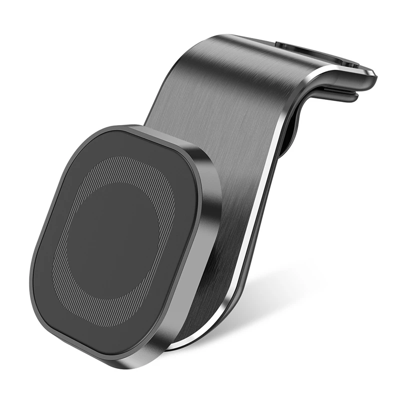 

Mobile Phone Holder Air Outlet Lazy Car Clip Magnetic Mobile Phone Holder Metal Car Phone Holder 360Â°Rotation Air Vent Mount