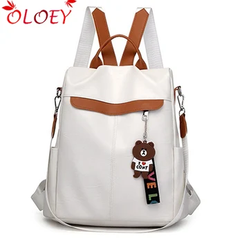 

2020 new brand designer leather ladies backpack wild quality anti-theft bag ladies teen ladies travel bag luxury backpack Mochil