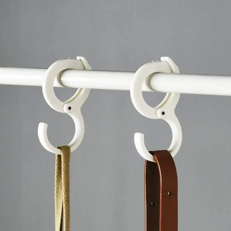 

2 Pcs Kitchen Hanger Buckle Versatile Hangers Adjustable Clasp Card Type Clasp Kitchen Wardrobe Sundries Lock h06 Ys02