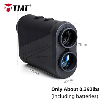 

TMT Golf Rangefinder Laser Hunting Distance Range Finders 656 Yards Measurement Monocular Telescope with Carrying Case Battery