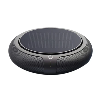 

Mini Aromatherapy Car Humidifier Air Purifier Freshener Diffuser Solar Power for Eliminate Odorous Formaldehyde,Black