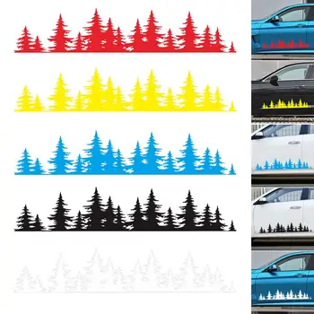 

Car Window Sticker Pine Tree Forest DIY Custom Vinyl Decal Graphic Sticker Mountains Coast Stickers