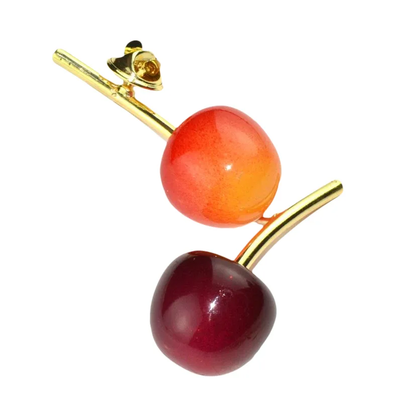 Женская Брошь в виде фруктов вишни 2 вида|Броши| |