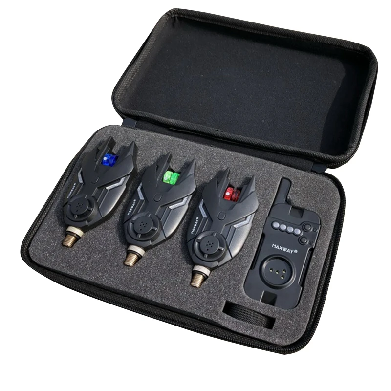 

Hot Fishing Wireless Bite Alarm Combo Fishing Alarm Set Bite Alarms Receiver Angling Tackle With Receiver