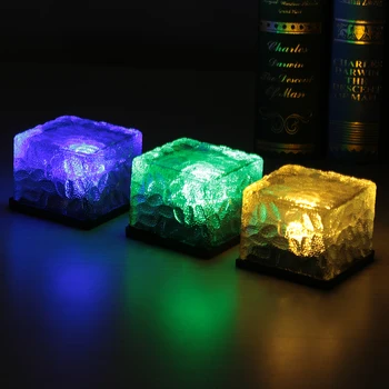 

Outdoor LED Solar Underground Lamp IP65 Waterproof Stair Light Embedded Garden Deck Floor Buried Yard Light Garden Decoration