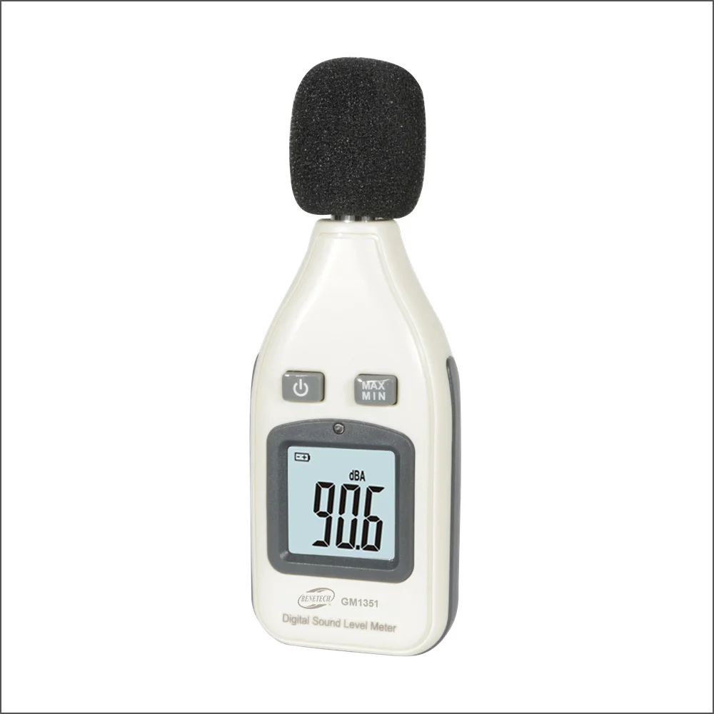 BENETECH Sound Level Meter Noise Audio Decibelimetro 30-130dBA Digital Noisemete Decibels Noise Decibel Monitor Tester GM1351 3