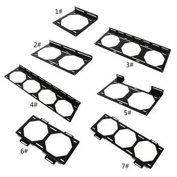 

Fan Bracket 240 Radiator Mounting Bracket Water Cooler for 12/14CM Fan Holder External Computer Case Heatsink Gadget Accessories
