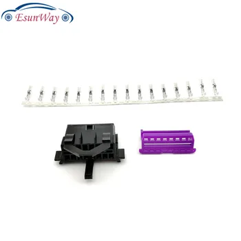 

100pcs/Lot! 16pin obd2 connector OBD 2 16Pin Female angle Connector OBD Female Wire Sockets Connector