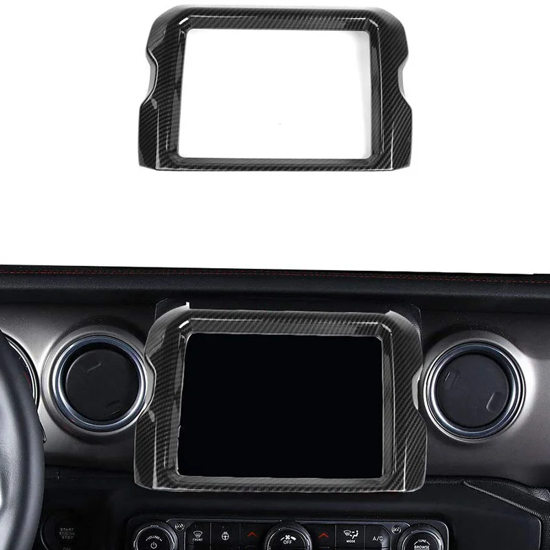 8,4 дюймов Автомобильный gps навигатор декоративная рамка наклейки для Jeep Wrangler JL Up автомобильные аксессуары Стайлинг